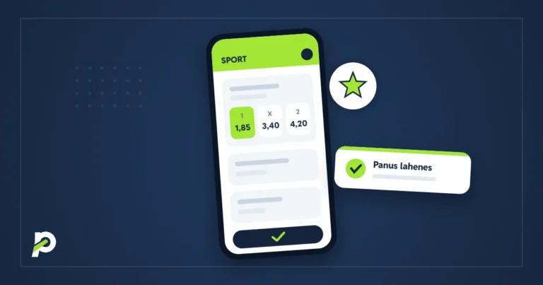 Spordiennustuse Ă€pid â kihlveokontori Ă€pp telefonis ja teavitus lahenenud panusest